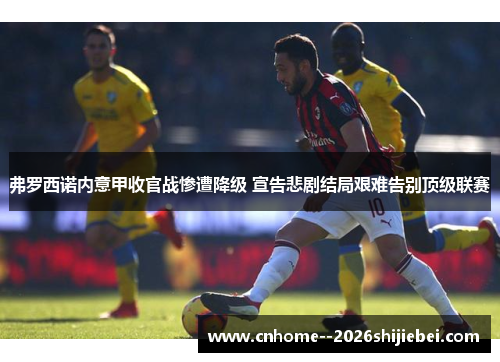 弗罗西诺内意甲收官战惨遭降级 宣告悲剧结局艰难告别顶级联赛